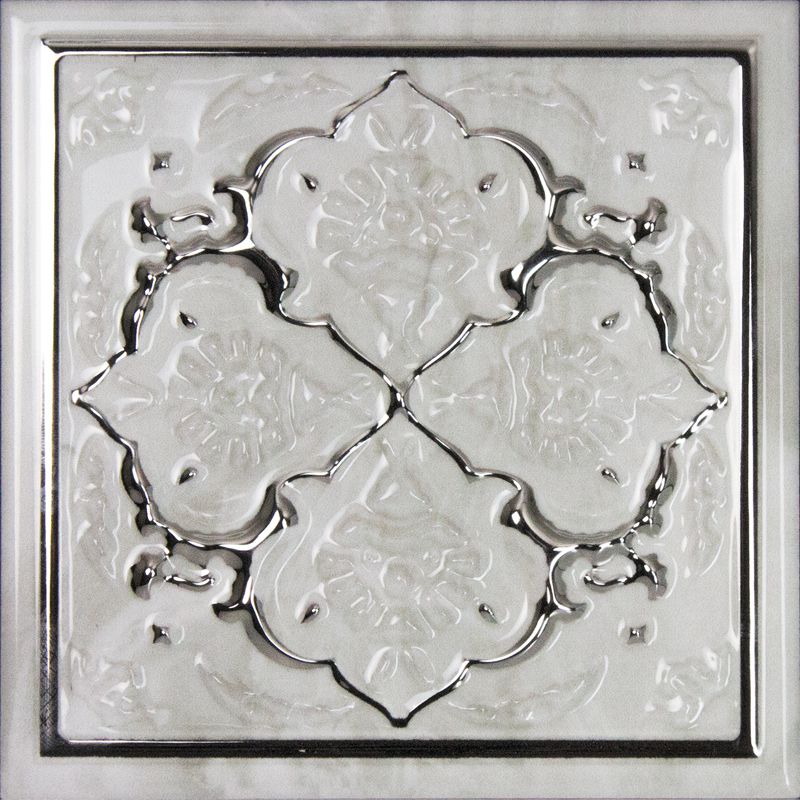 Декор Monopole Ceramica Petra Armonia Silver С 15x15 см