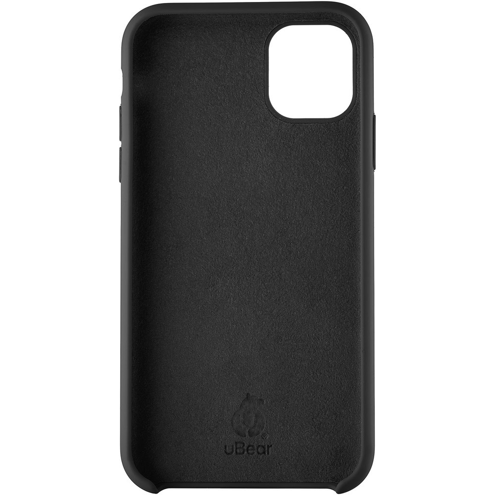 фото Чехол ubear soft touch case для смартфона apple iphone 11, черный