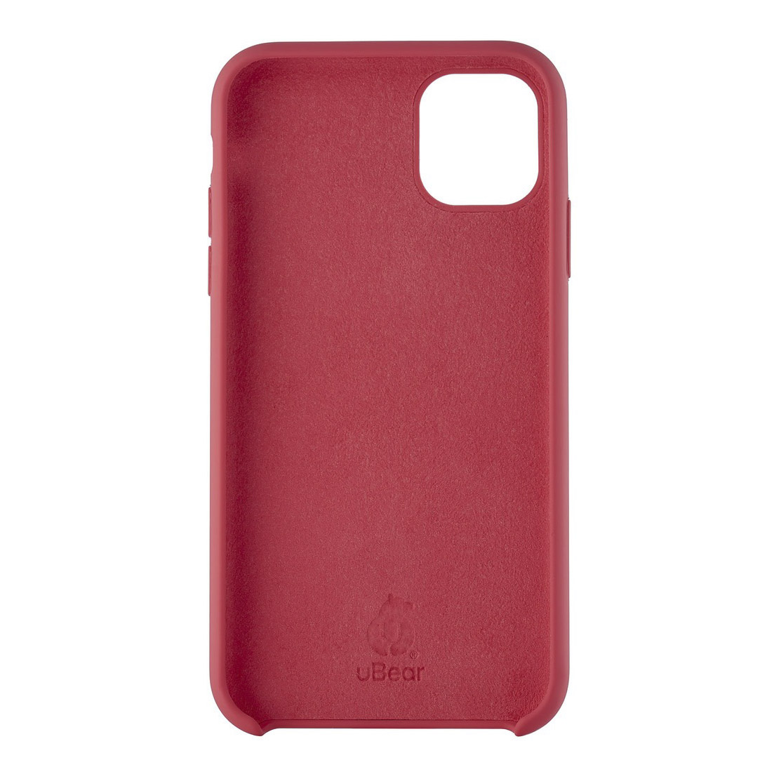 фото Чехол ubear soft-touch case для apple iphone 11, красный