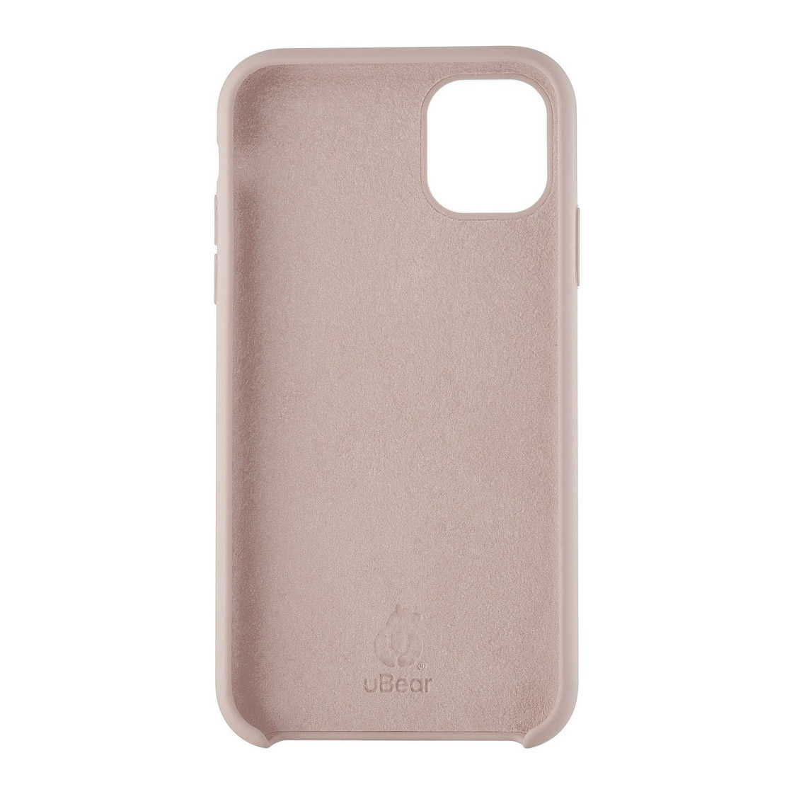 фото Чехол ubear soft-touch case для apple iphone 11, светло-розовый