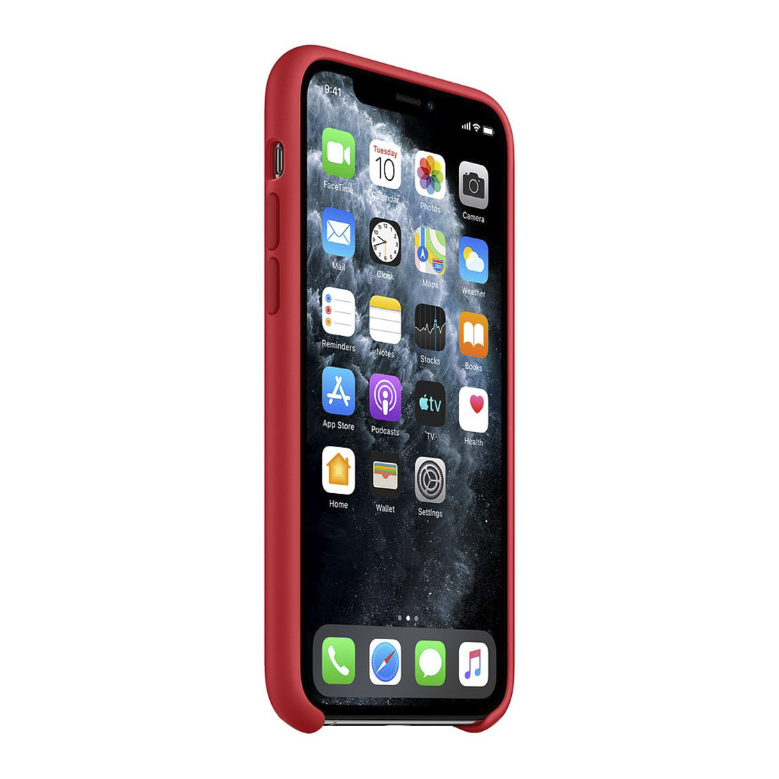 Чехол для смартфона Apple iPhone 11 Pro Silicone Case, красный - фото 3