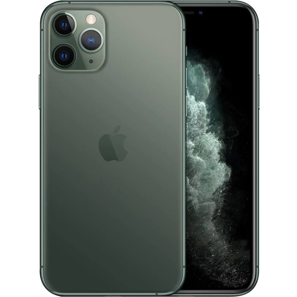 Смартфон Apple iPhone 11 Pro 64 GB Midnight Green, цвет темно-зеленый A13 Bionic - фото 2