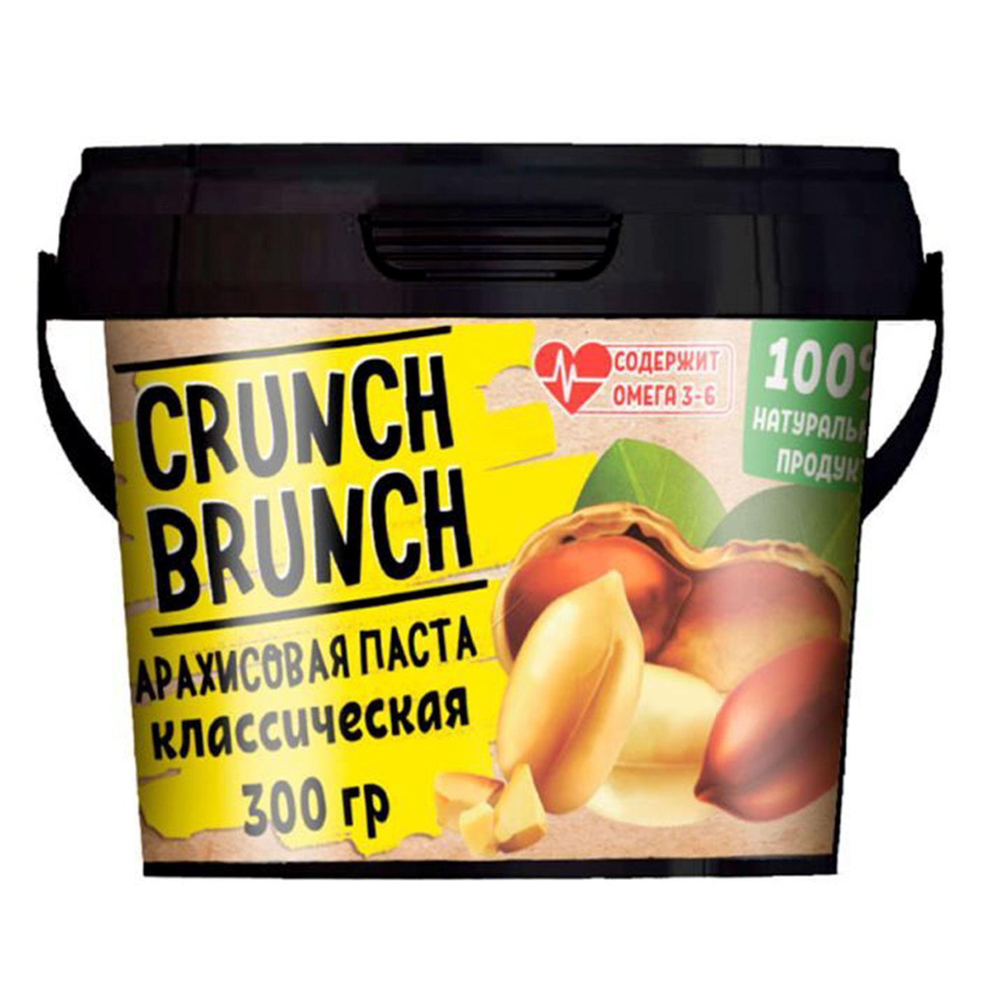 фото Паста арахисовая crunch brunch классическая 300 г