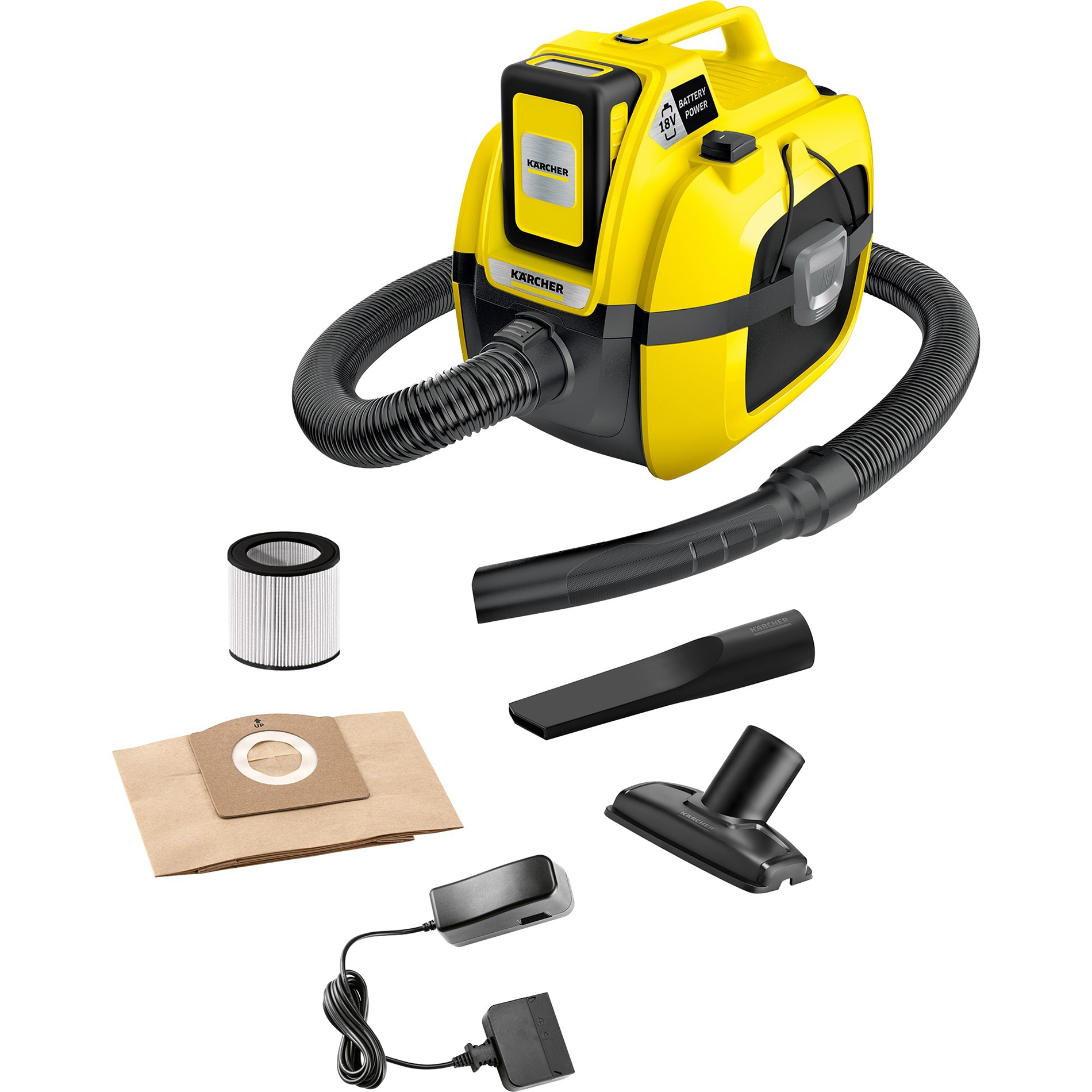 Пылесос Karcher WD 1 Compact Battery Set