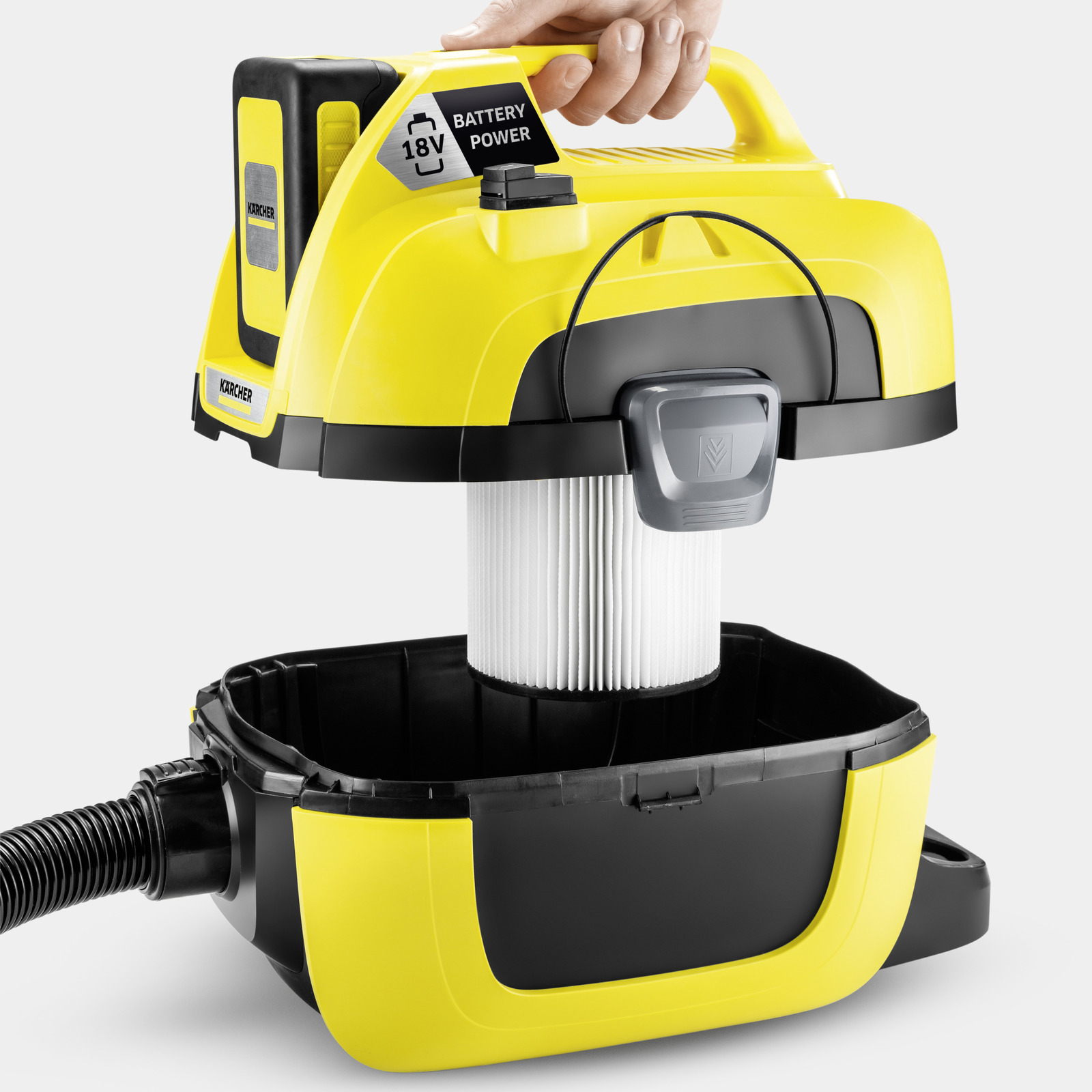 Пылесос Karcher WD 1 Compact Battery Set