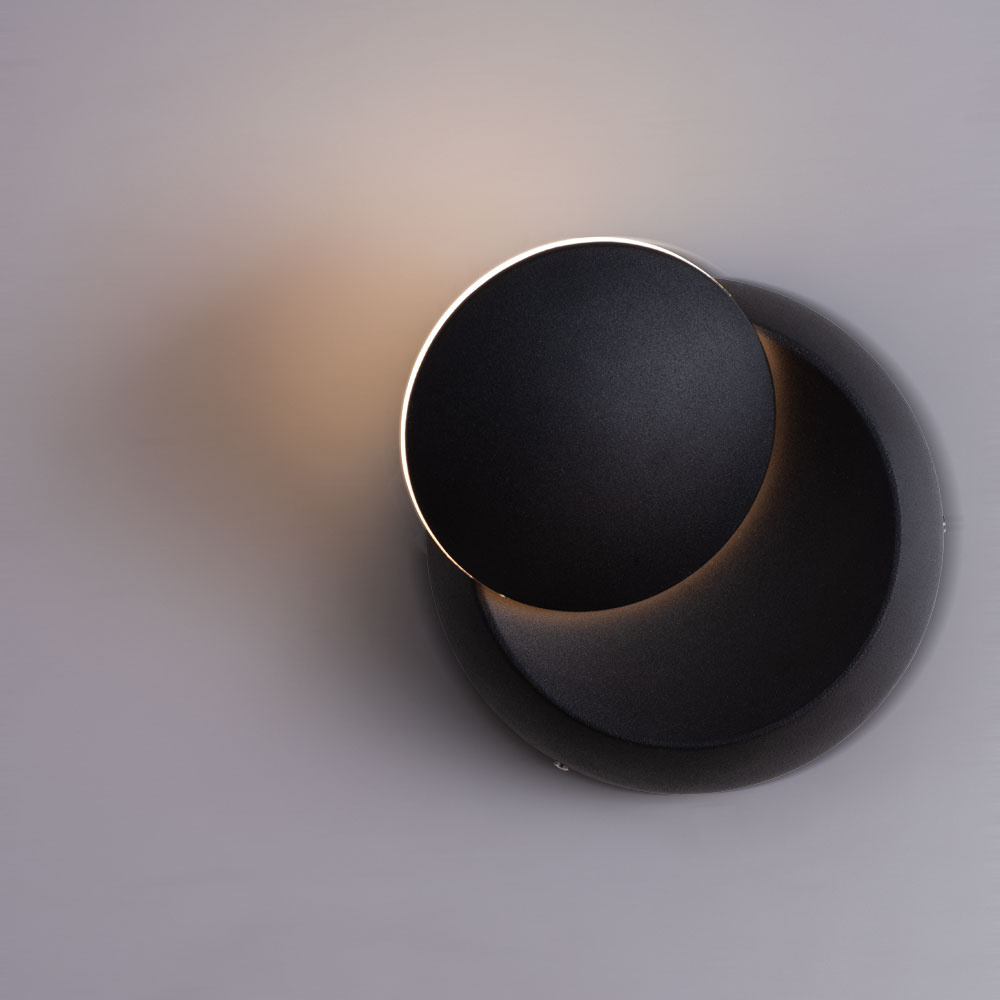Светильник настенный Artelamp A1421AP-1BK, цвет черный - фото 4