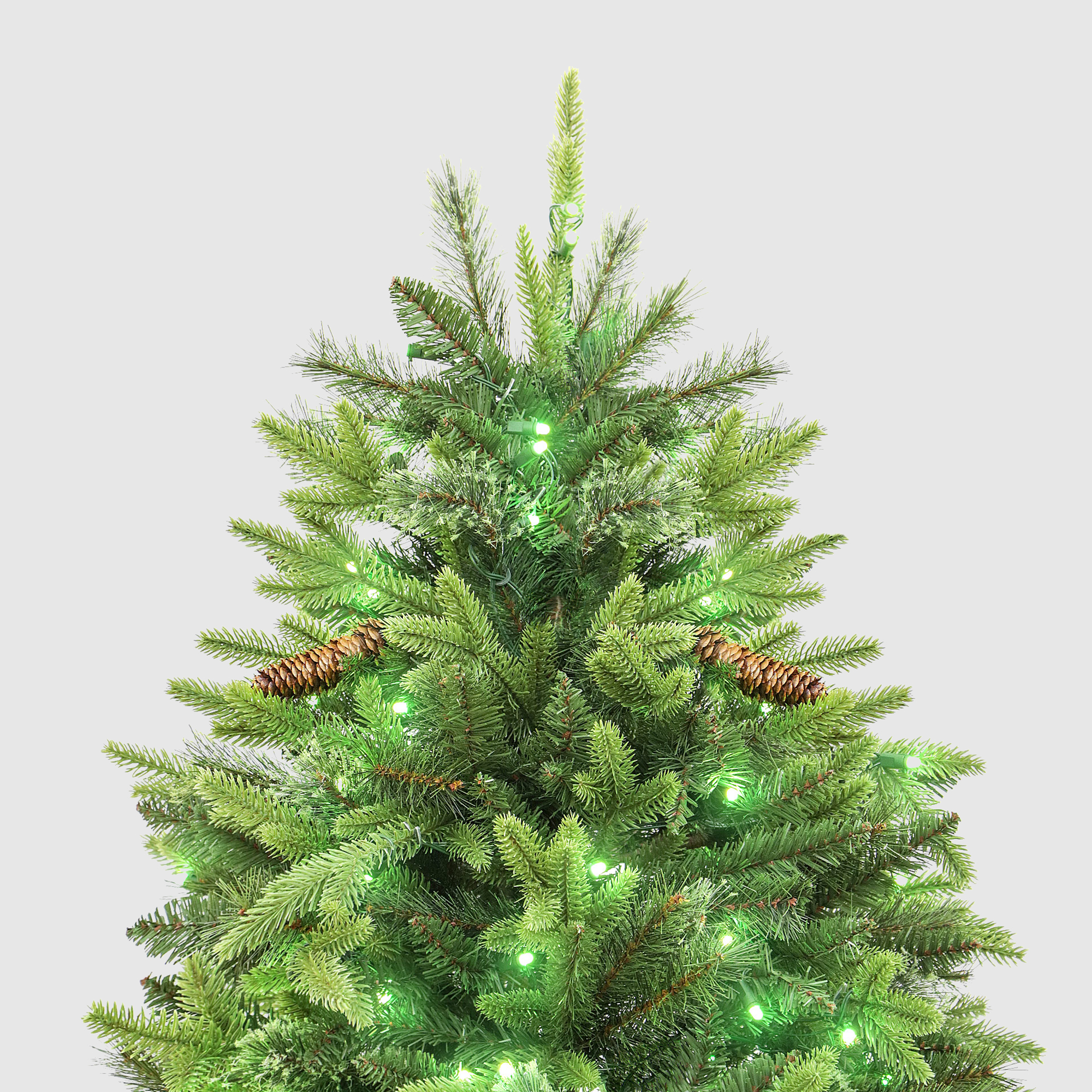 фото Елка новогодняя polygroup 228cm hick col blast pine tree