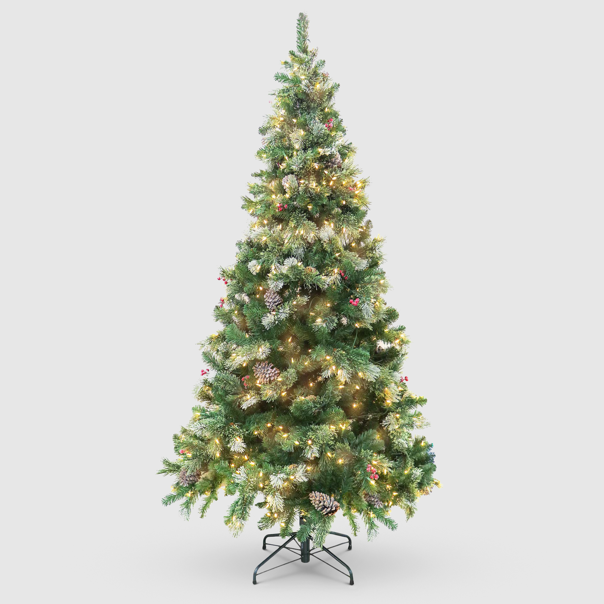 фото Елка новогодняя polygroup 228cm bavarian pine tree