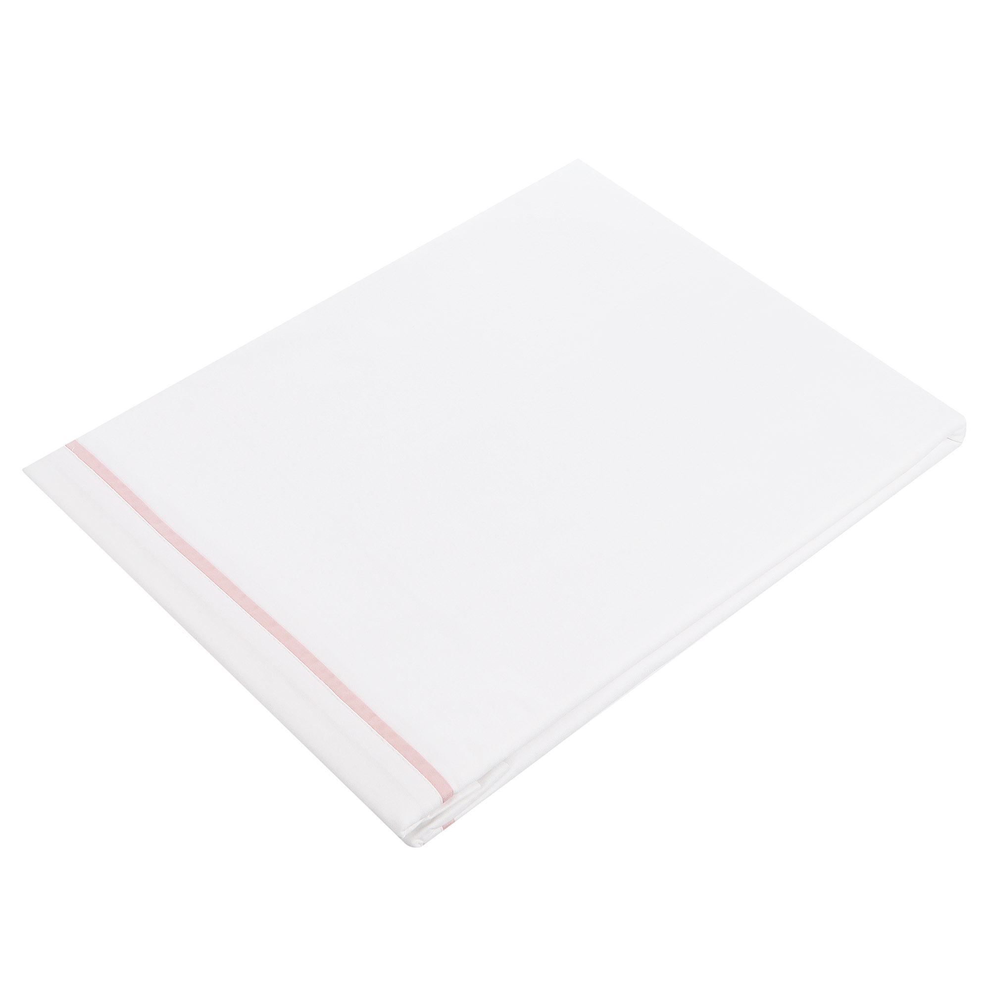 Комплект наволочек Togas плаза белый/светло-розовый 50х70-2, цвет белый/светло-розовый, размер 50х70 - фото 1