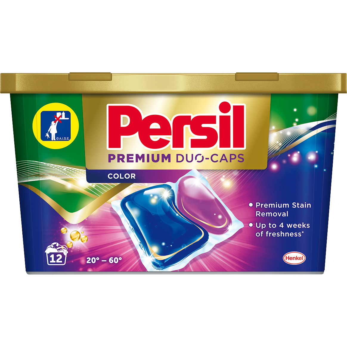 фото Капсулы для стирки persil premium duo-caps color 12 шт