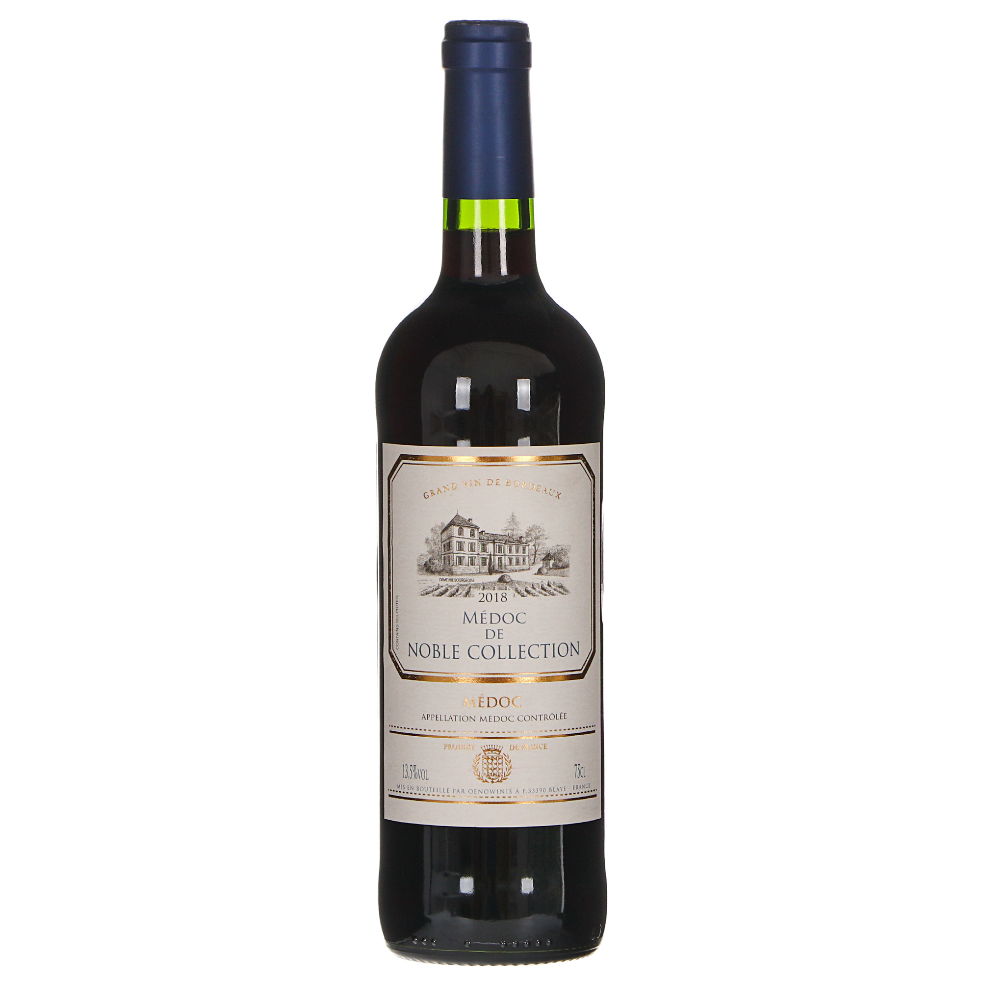 фото Вино белое сухое oenowinis bordeaux de noble collection medoc 0,75 л