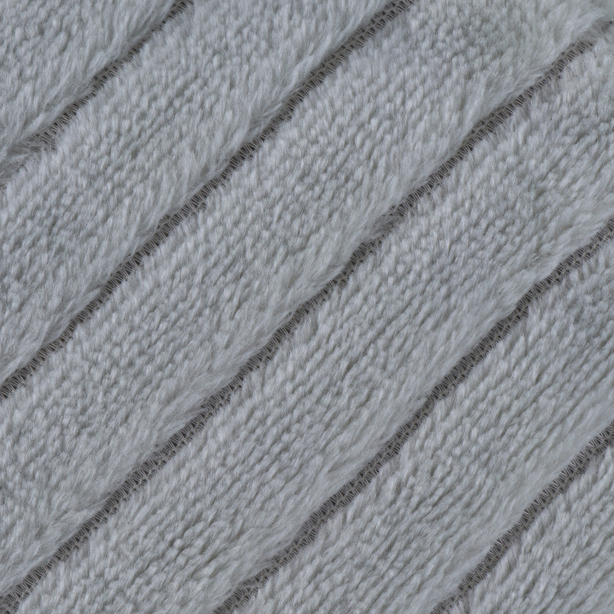 Плед Manterol otoman 001 c12 130x160, цвет серый - фото 2