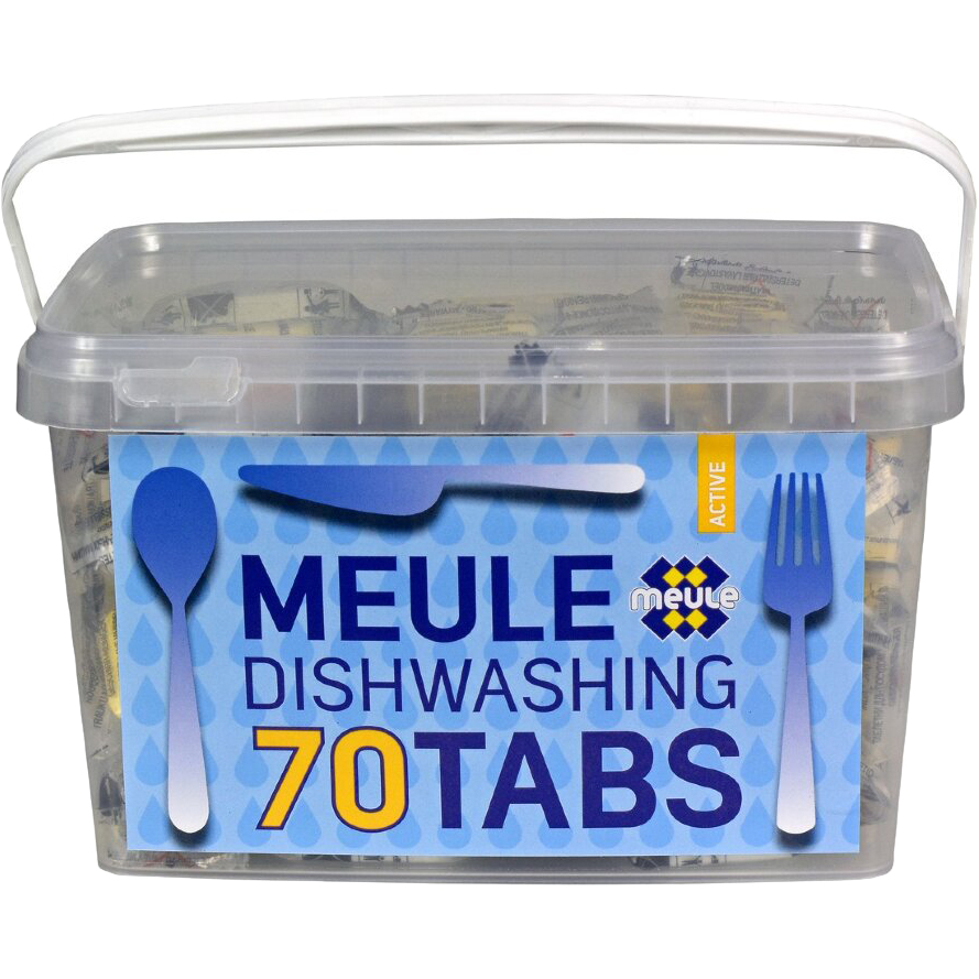 Таблетки для посудомоечных машин Meule Active 70 шт