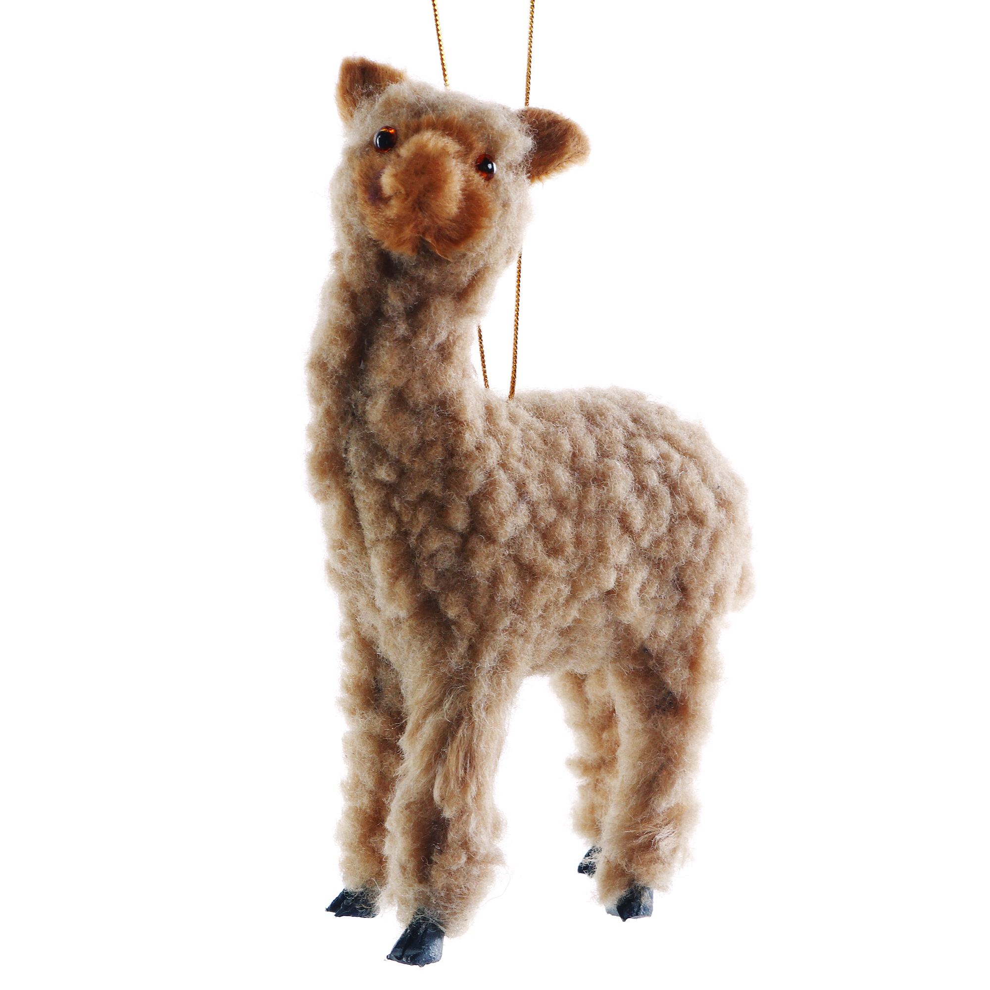

Подвеска декоративная Kaemingk альпака 9х12.5см, Коричневый