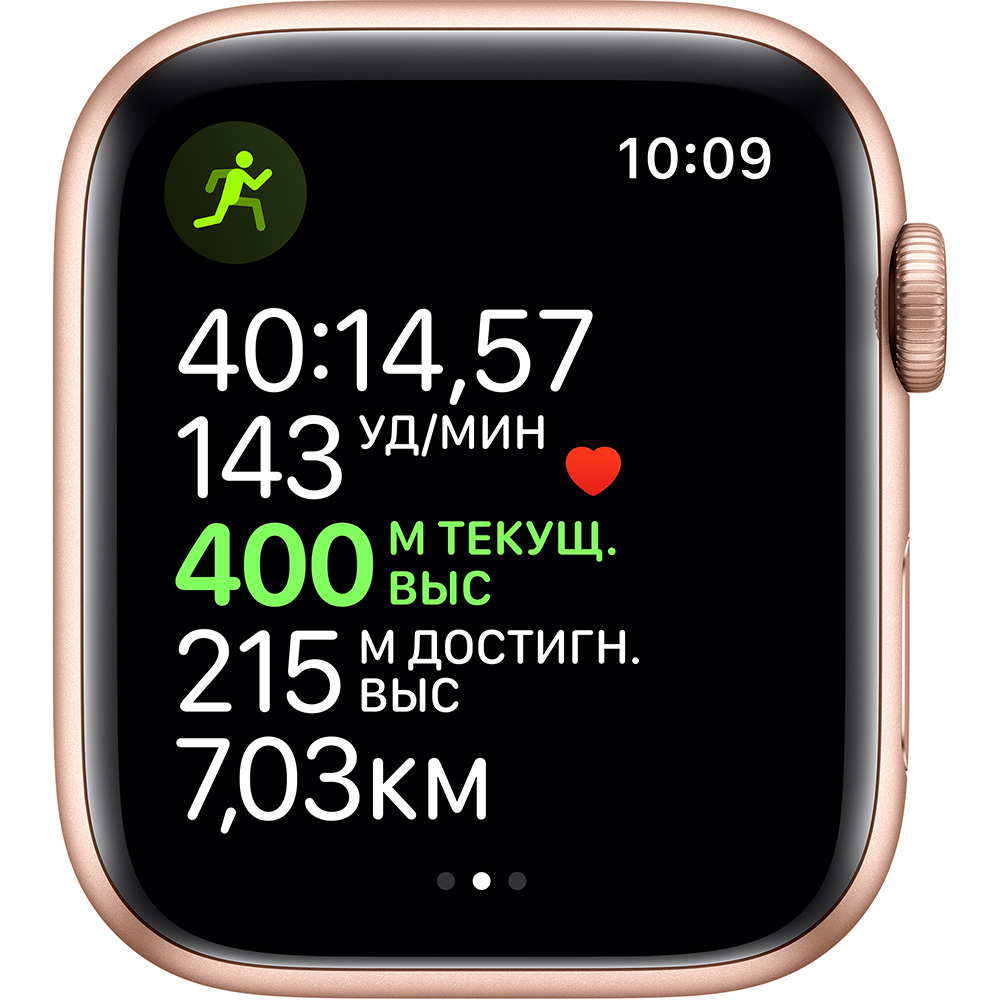 фото Умные часы apple watch series 5 40 мм золотистый mwv62ru/a