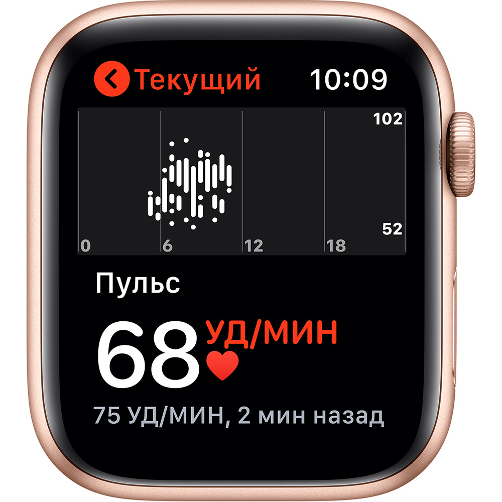 фото Умные часы apple watch series 5 40 мм золотистый mwv62ru/a