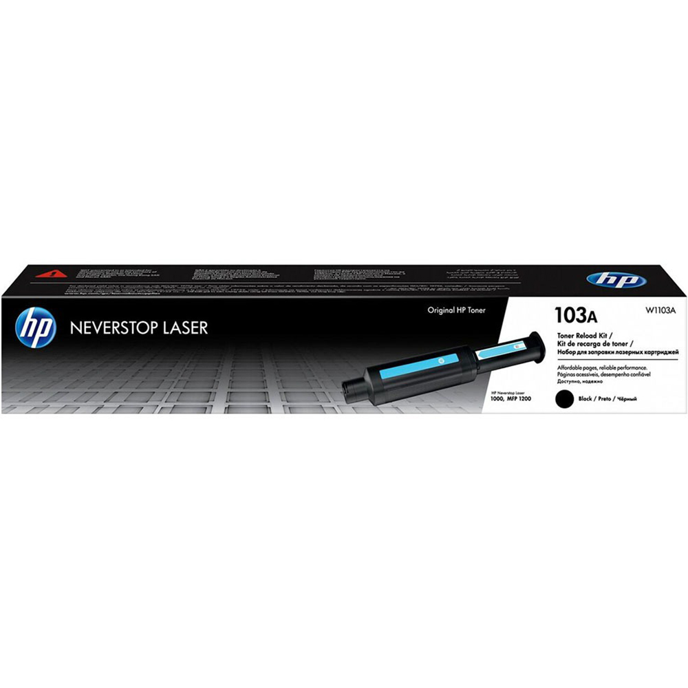 Тонер HP 103AD Reload Kit 2-Pack Black, цвет черный