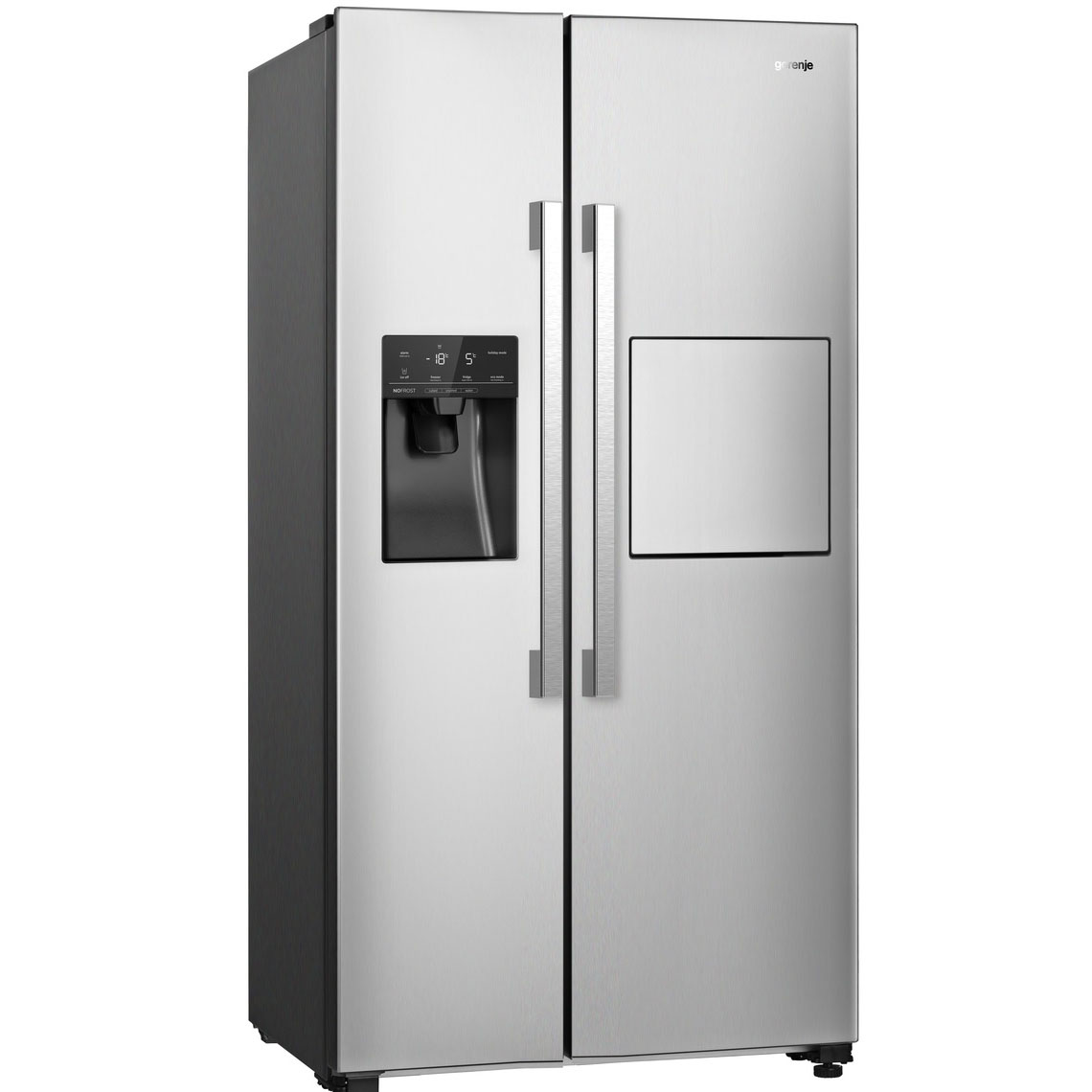 Холодильник Gorenje NRS9181VXB, цвет серебристый - фото 3