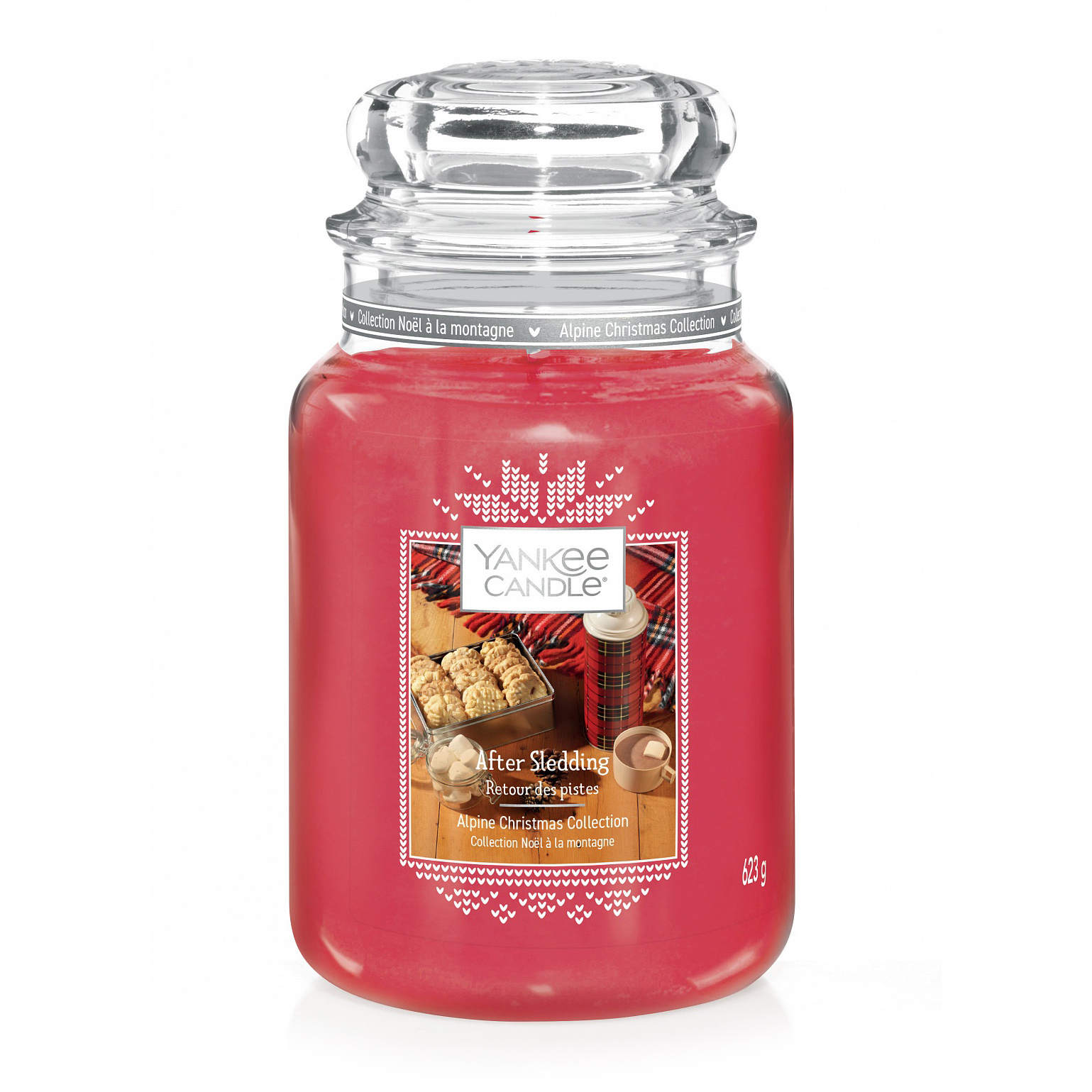 фото Аромасвеча в большой банке yankee candle зимние лакомства 623 г