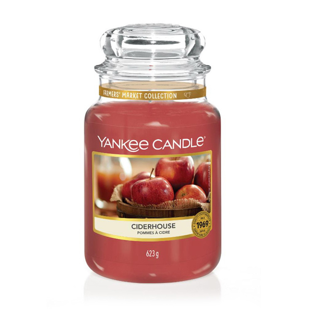 фото Аромасвеча в большой банке yankee candle яблочный сидр 623 г