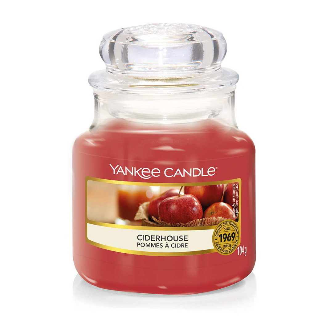 фото Аромасвеча в малой банке yankee candle яблочный сидр 104 г