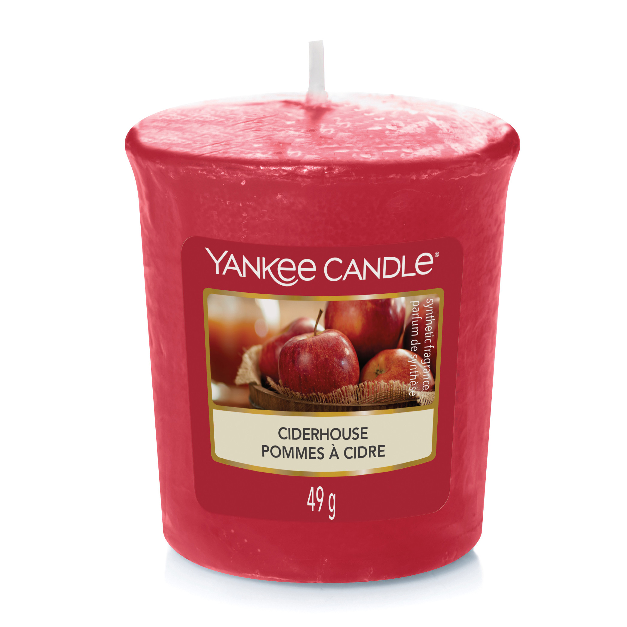 фото Аромасвеча для подсвечника yankee candle яблочный сидр 49 г