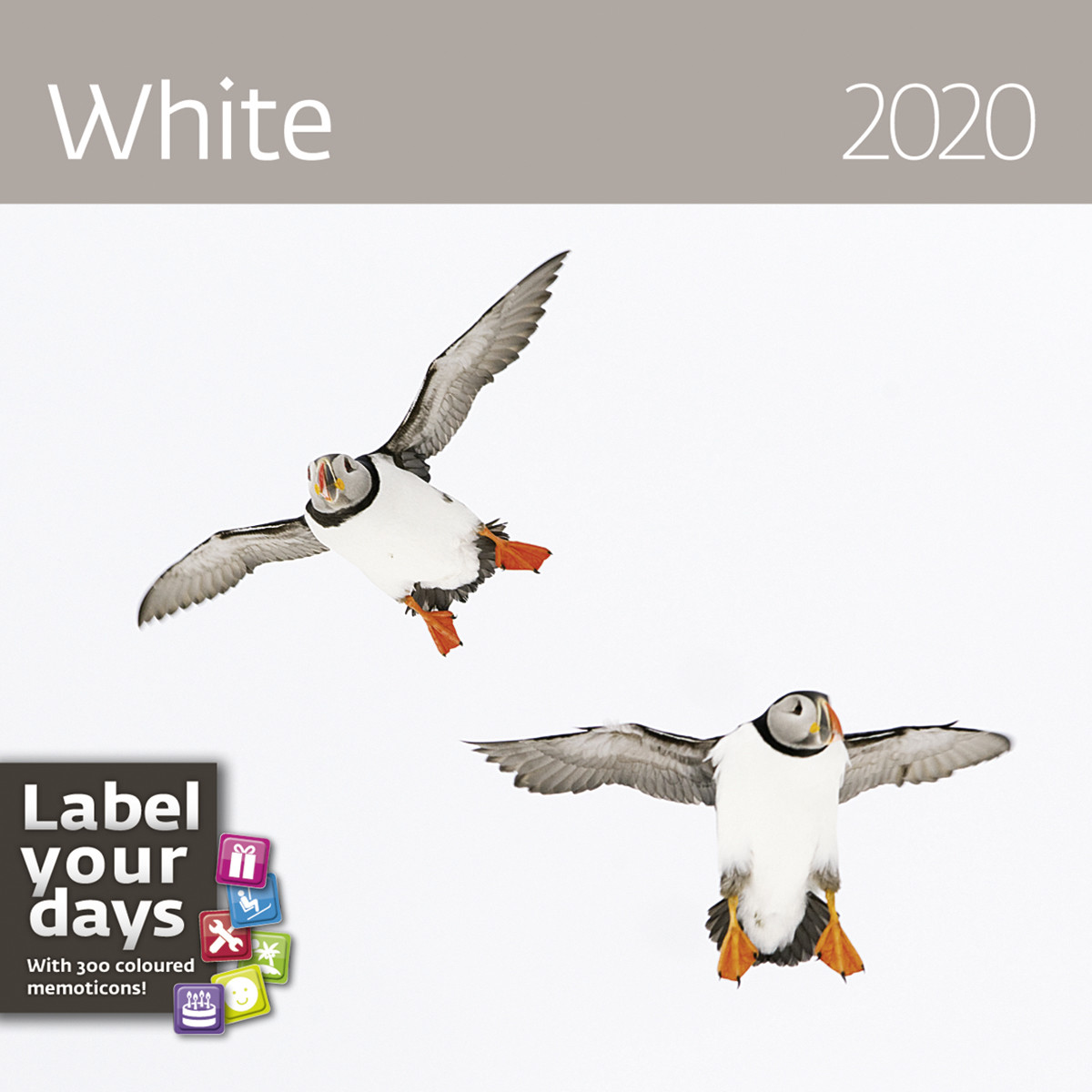 

Календарь-органайзер White на 2020 год