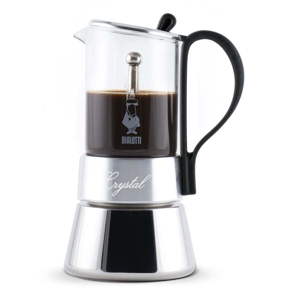 фото Гейзерная кофеварка bialetti crystal на 4 чашки