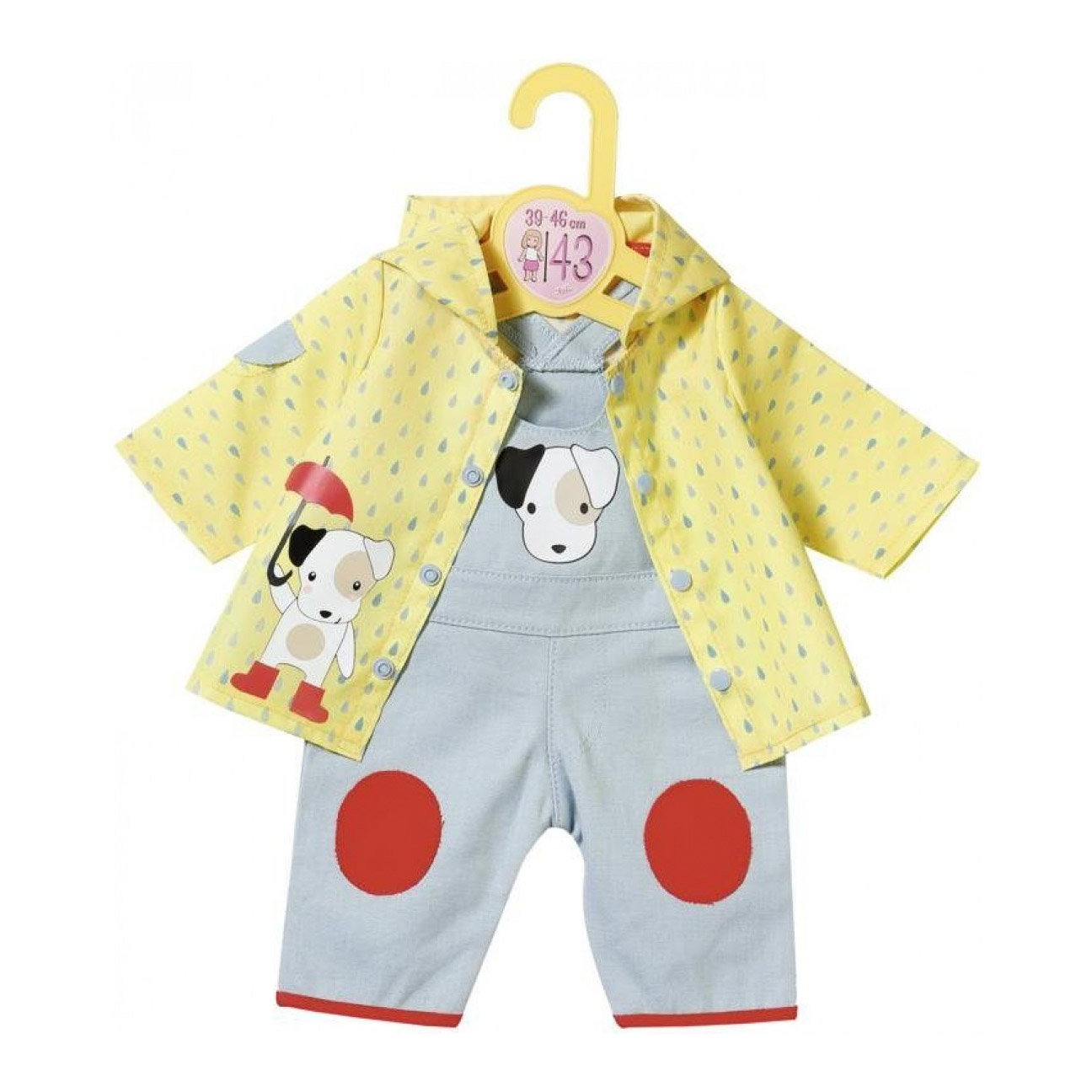 фото Одежда zapf baby born комбинезон и дождевик zapf creation