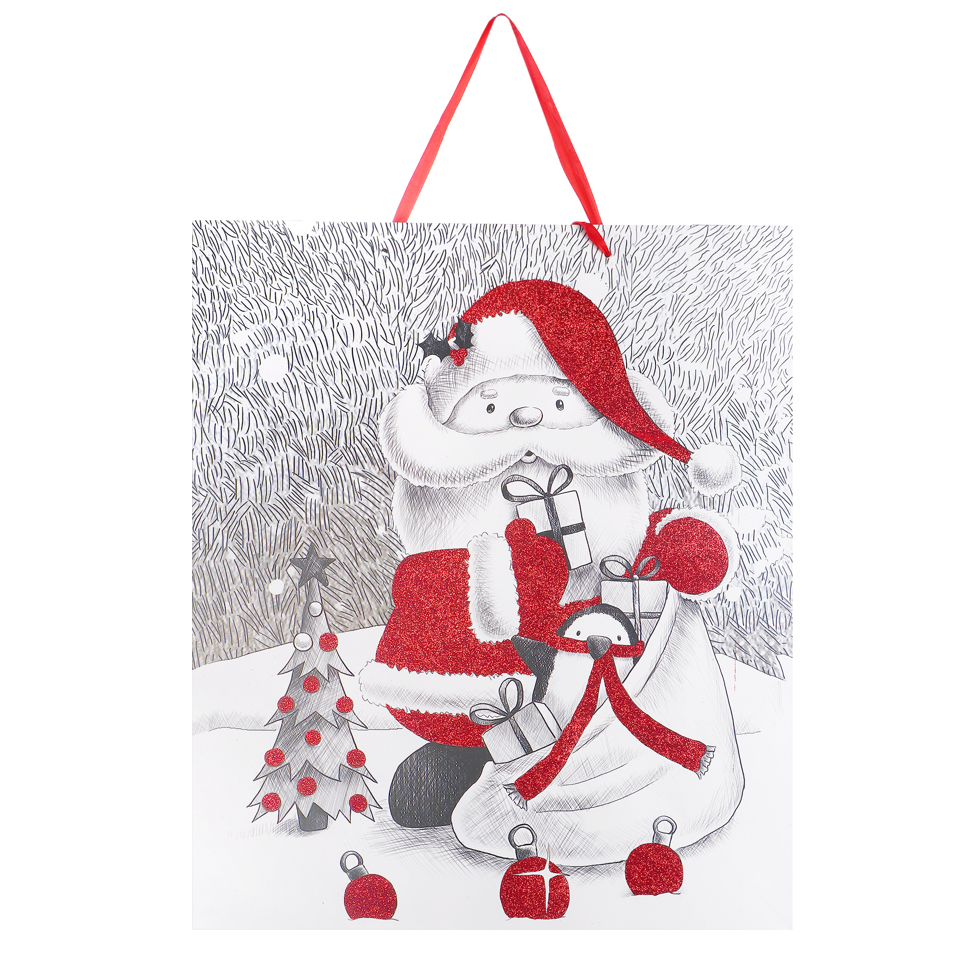 

Пакет подарочный Kaemingk 16х42х48 см