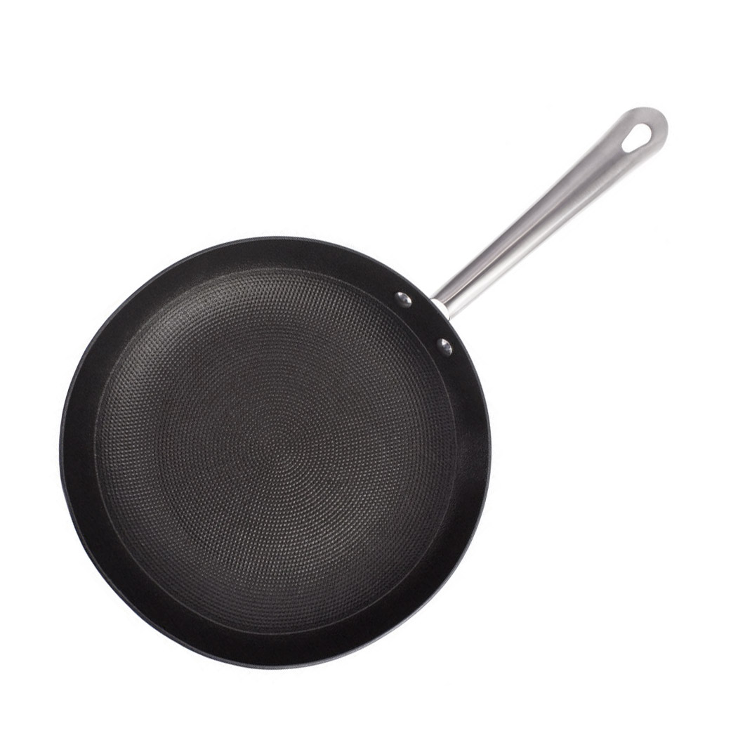 Сковорода чугунная PROFFI KITCHEN CAST IRON 28 см, цвет черный - фото 1