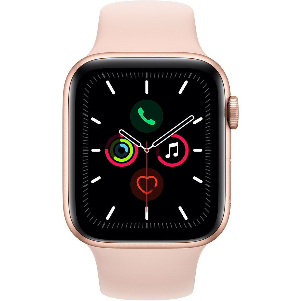 фото Умные часы apple watch series 5 40 мм розовый песок mwv72ru/a