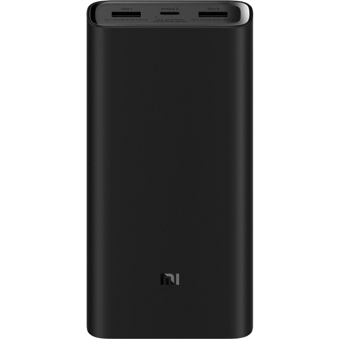 фото Портативный аккумулятор xiaomi mi power bank 3 pro 20000 мач plm07zm black