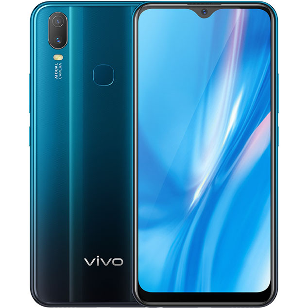 фото Смартфон vivo y11 32 gb mineral blue