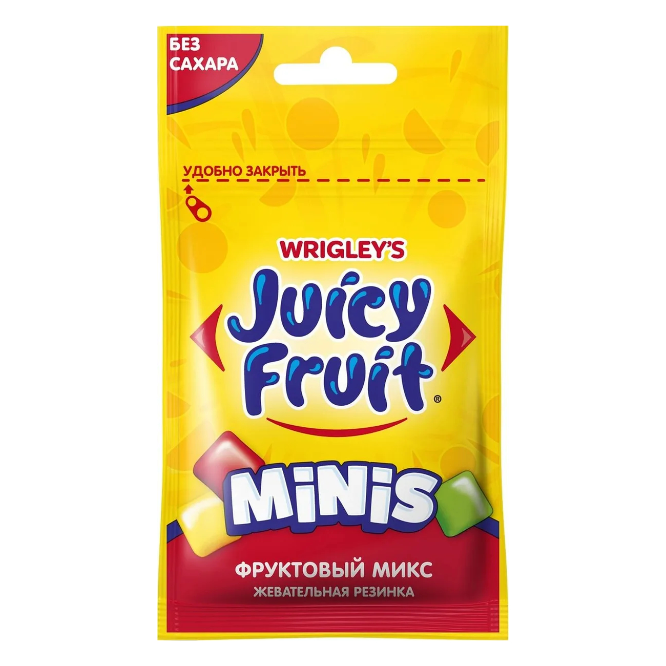 фото Жевательная резинка juicy fruit, 13,8 г