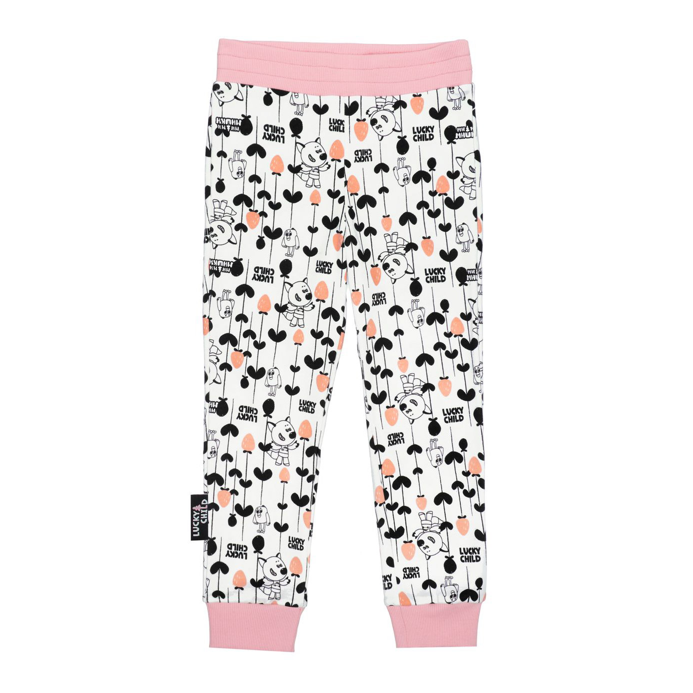 фото Пижама с брюками lucky child ми-ми-мишки розовая 128-134