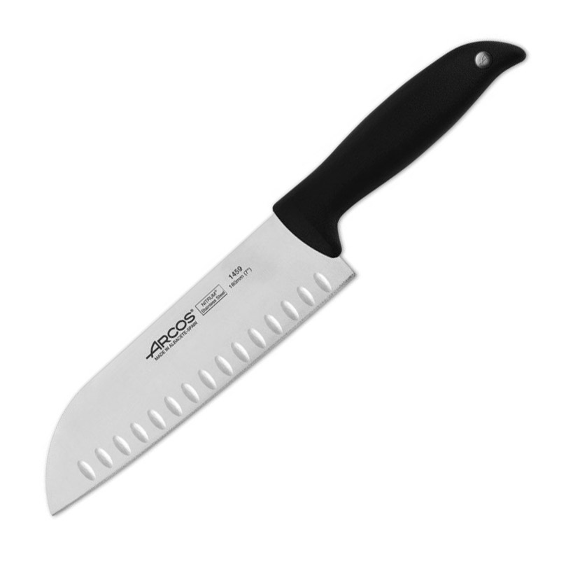 Нож сантоку ARCOS Menorca 18 см 145900, цвет серебристый - фото 1