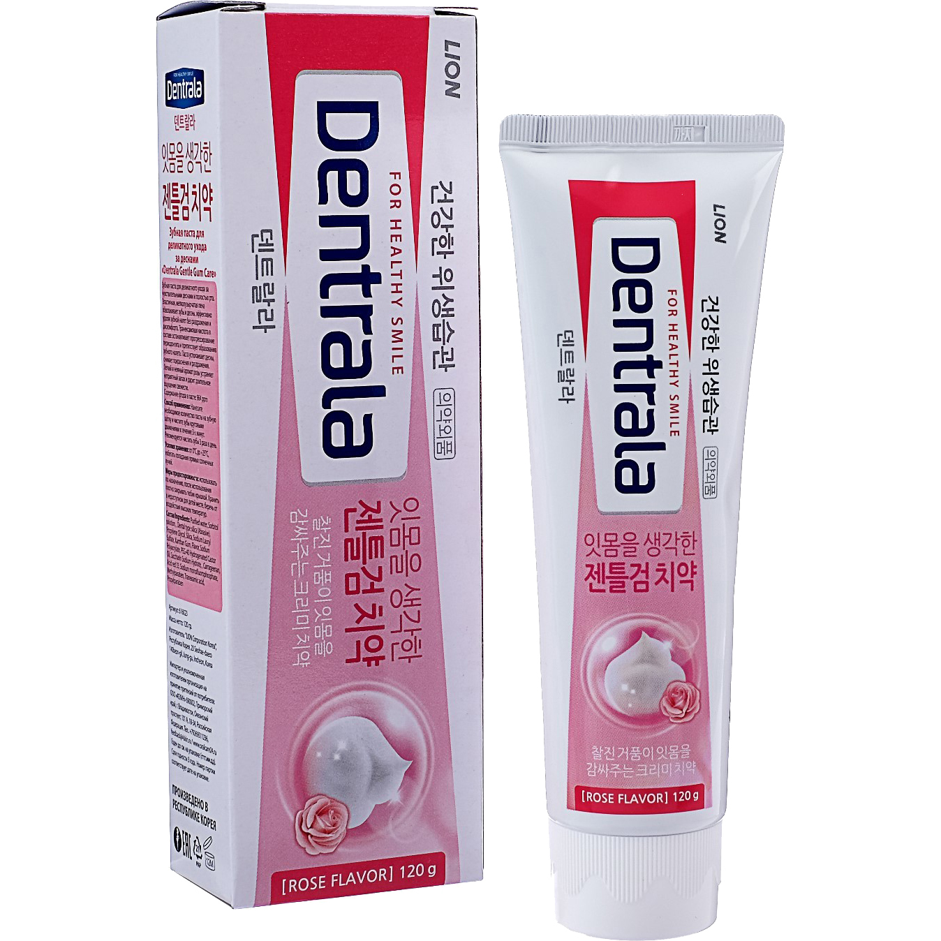 фото Зубная паста dentrala gentle gum care деликатный уход за деснами 120 г