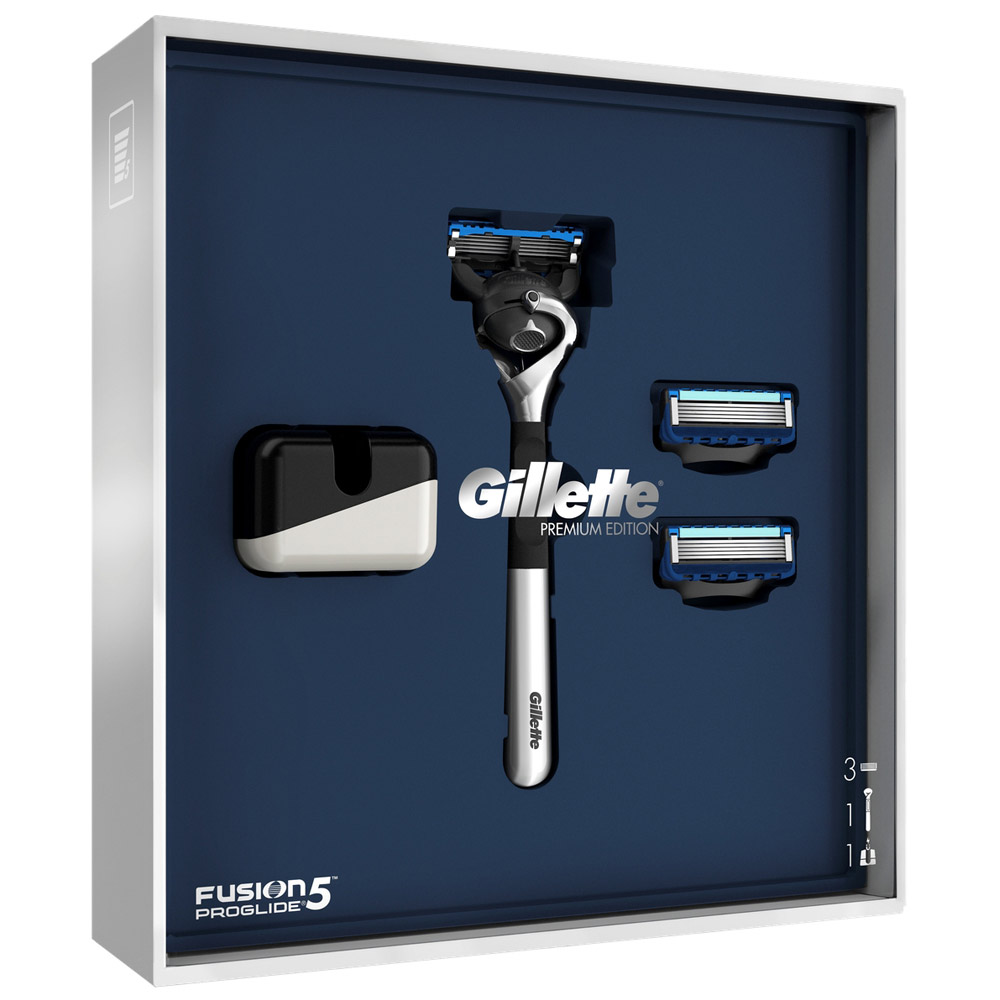Набор Gillette Fusion Proglide 4 предмета - фото 1