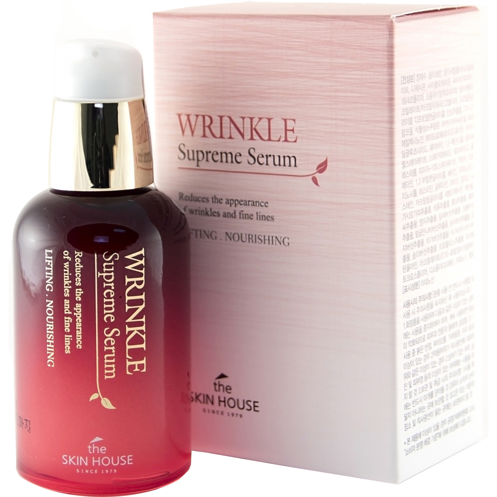 Сыворотка The Skin House Wrinkle Supreme Serum с экстрактом женьшеня 50 мл - фото 2