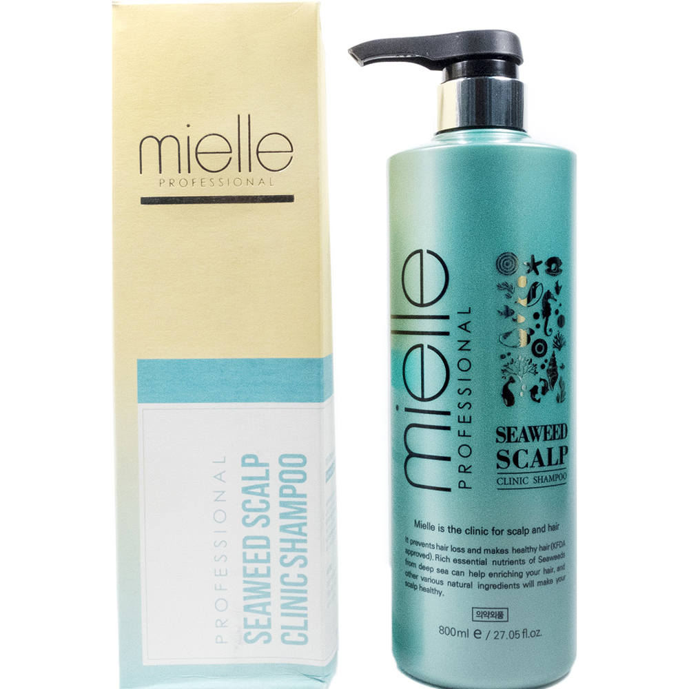 фото Шампунь для волос jps mielle seaweed scalp clinic shampoo 800 мл