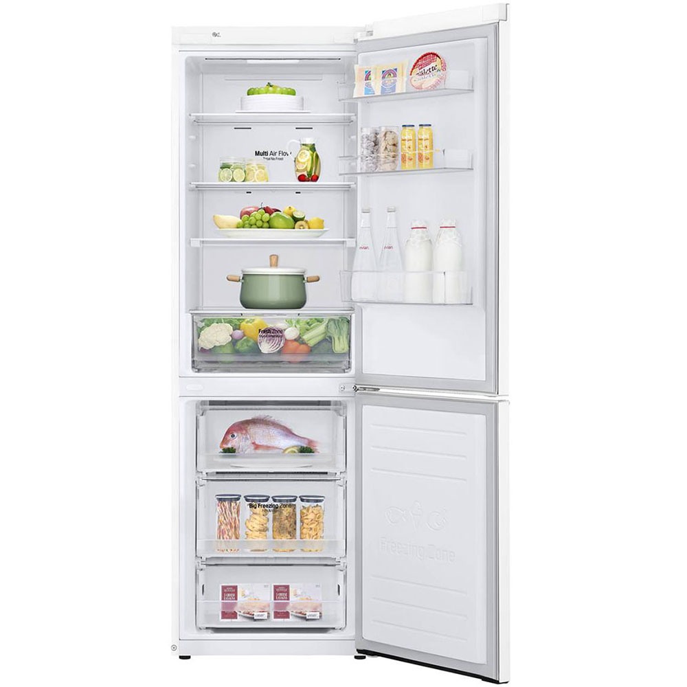 Холодильник LG GA-B459MQSL DoorCooling+, цвет белый - фото 3