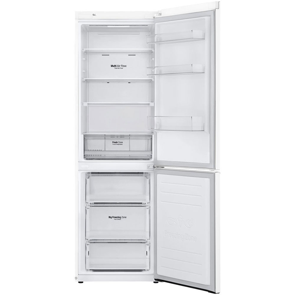 Холодильник LG GA-B459MQSL DoorCooling+, цвет белый - фото 4