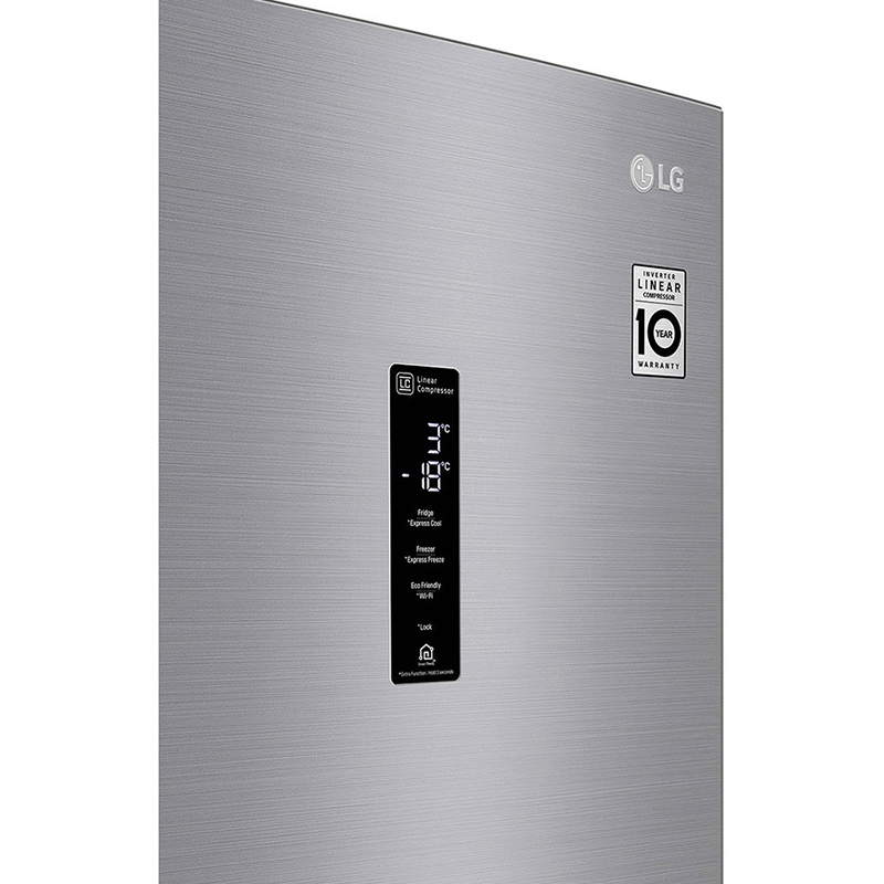 Холодильник LG GA-B 509 MMDZ, цвет серебристый - фото 3