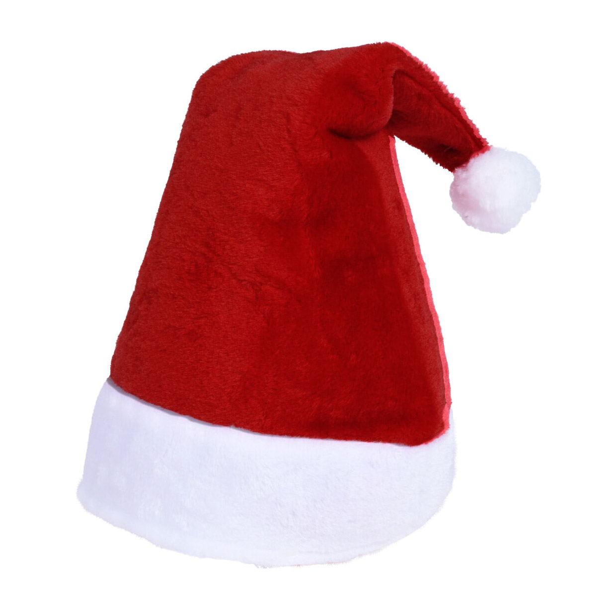 Шапка рождественская Koopman с помпоном 30х45 см, цвет красный - фото 1