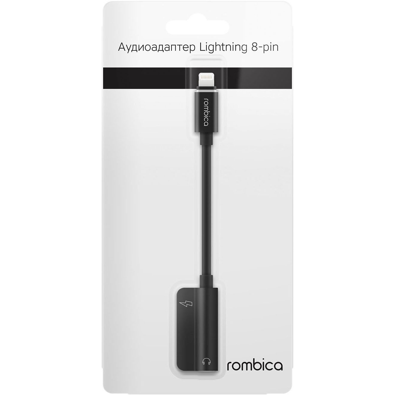 Переходник Rombica L Adapter 3.5C, цвет черный - фото 3