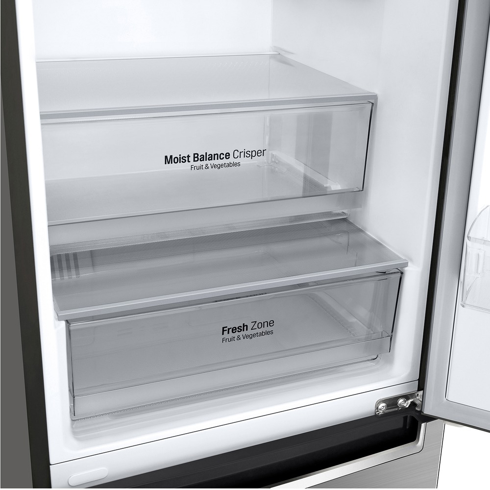 Холодильник LG DoorCooling+ GA-B509MMQZ, цвет серый - фото 6