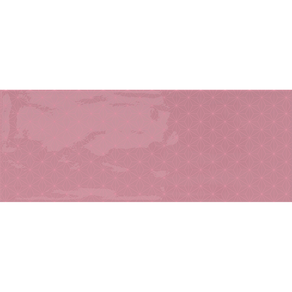 Плитка Azulev Diverso Decor Rosa Slimrect Pri 25x65 см