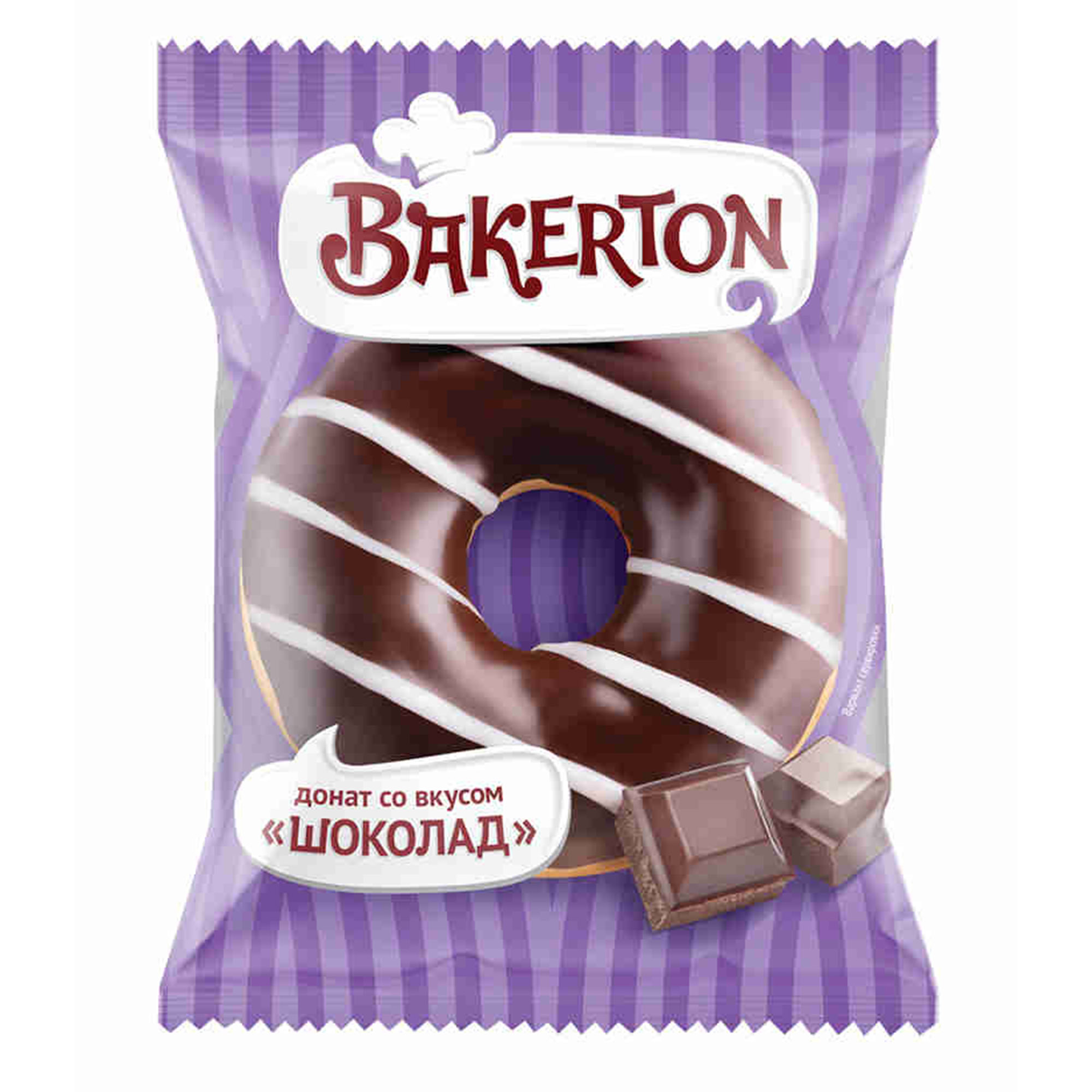 Пончик BAKERTON Шоколад 55 г - фото 1
