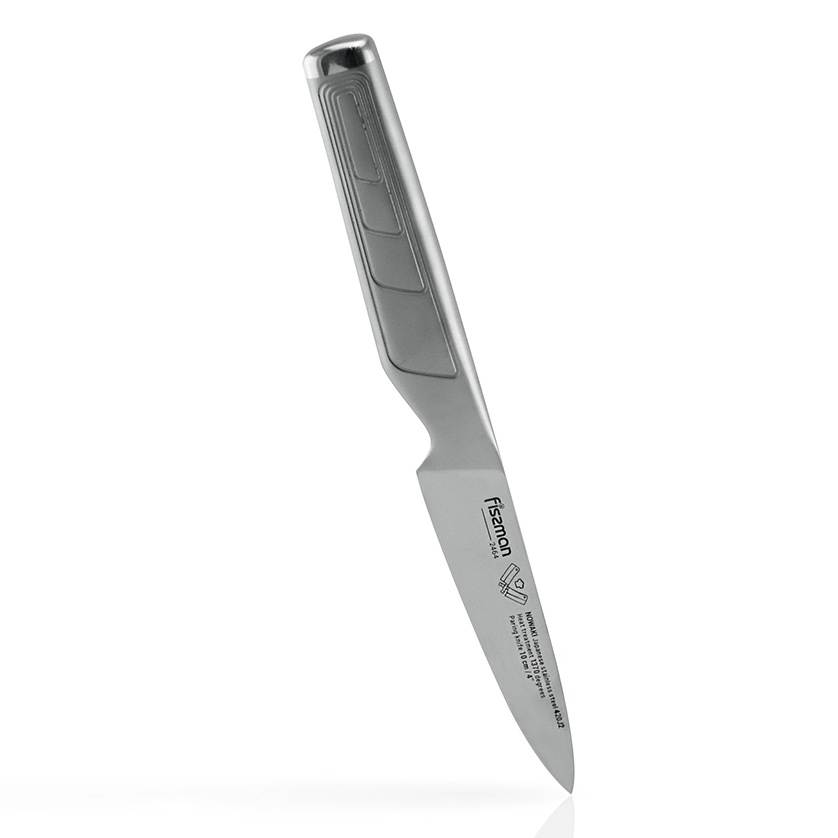 Нож NOWAKI Овощной 10 см, цвет серебряный - фото 1